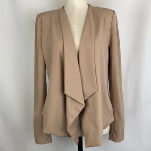 Love Tree No Closure Draped Jacket with Pockets